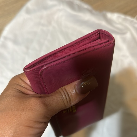 Prada Peonia Saffiano leather wallet - Picture 5 of 16